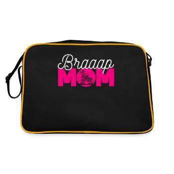 Motocross Girls MX Dirt Bike Girls Dirt Bike - Retro Bag - black/gold - Back