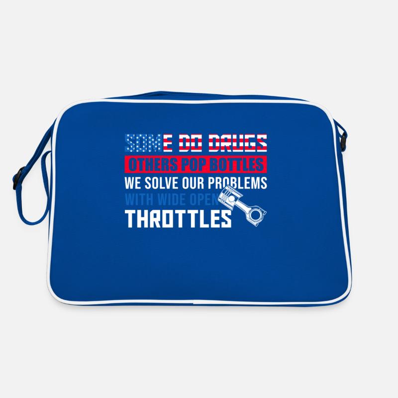 Wide Open Throttles Retro Tasche