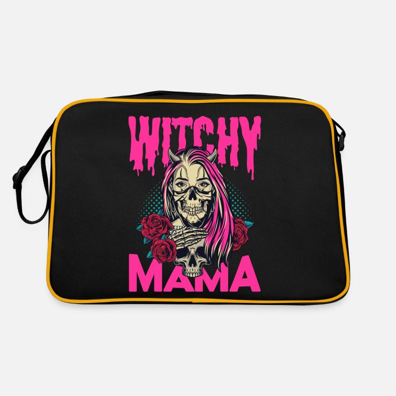 Halloween - Sac Retro - noir/or