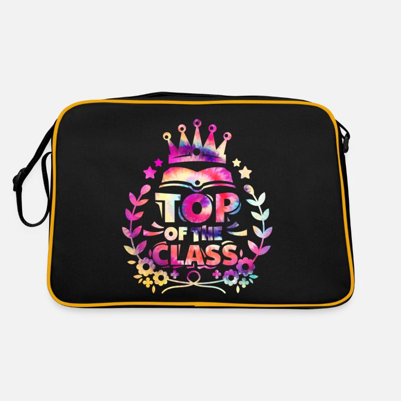 Haut de la classe Retour à l’école Sac Retro