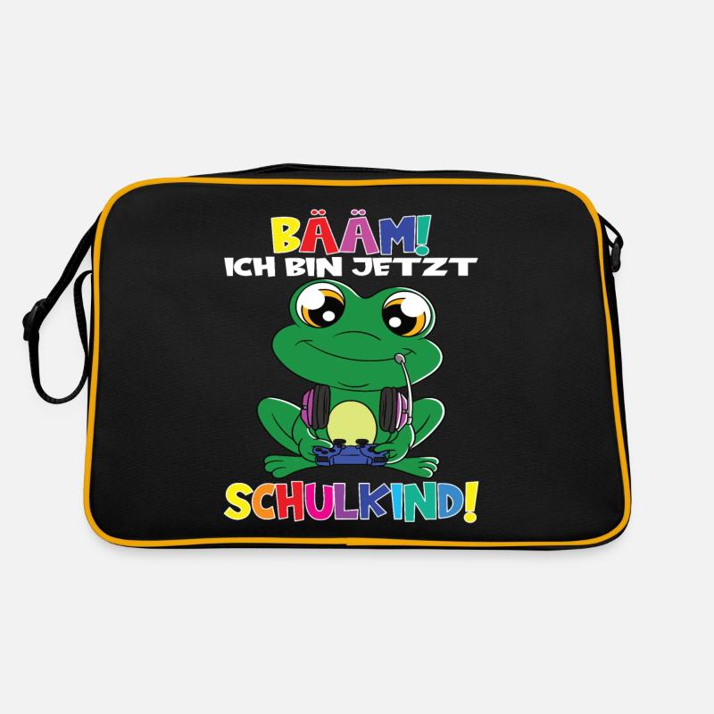 Bääm! Ich Bin Jetzt Schulkind Einschulung Retro Tasche