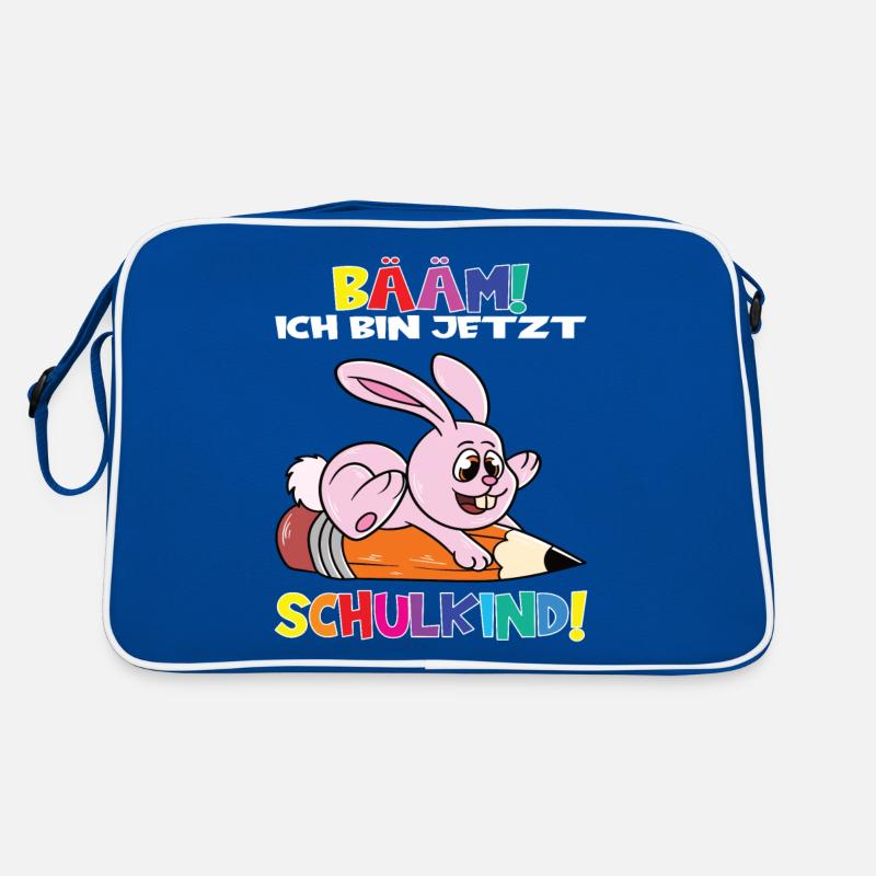 Bääm! Ich Bin Jetzt Schulkind Einschulung Retro Tasche