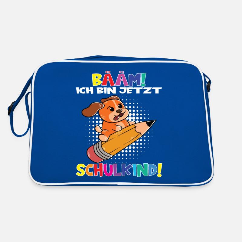 Bääm! Ich Bin Jetzt Schulkind Einschulung Retro Tasche