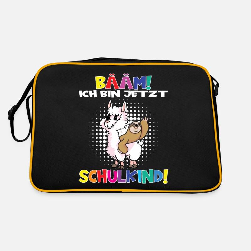 Bääm! Ich Bin Jetzt Schulkind Einschulung Retro Tasche