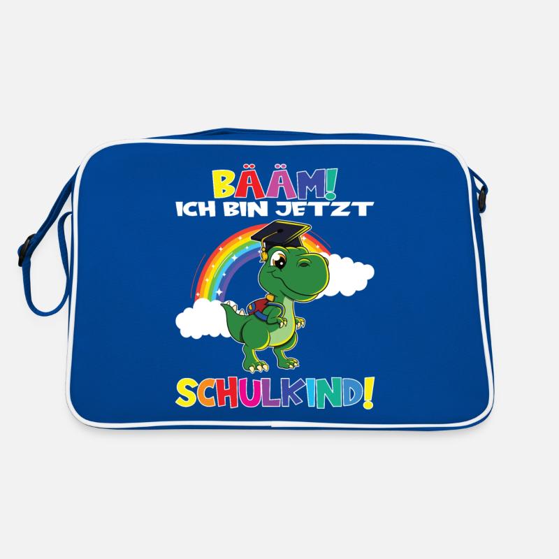Bääm! Ich Bin Jetzt Schulkind Einschulung Retro Tasche