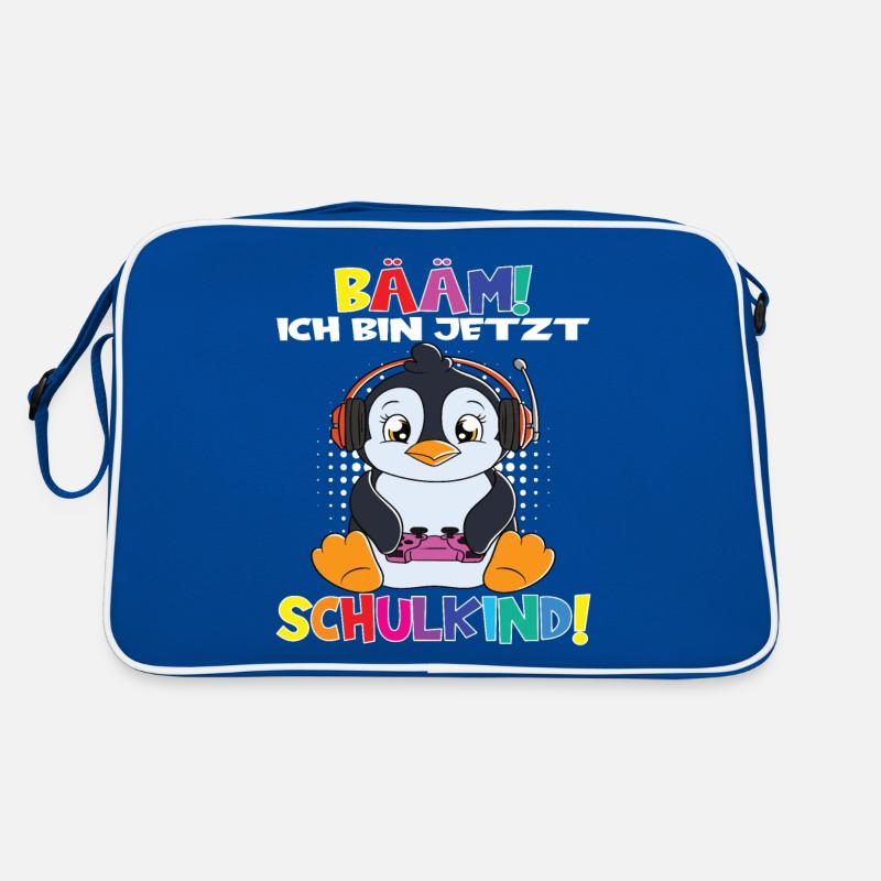 Bääm! Ich Bin Jetzt Schulkind Einschulung Retro Tasche