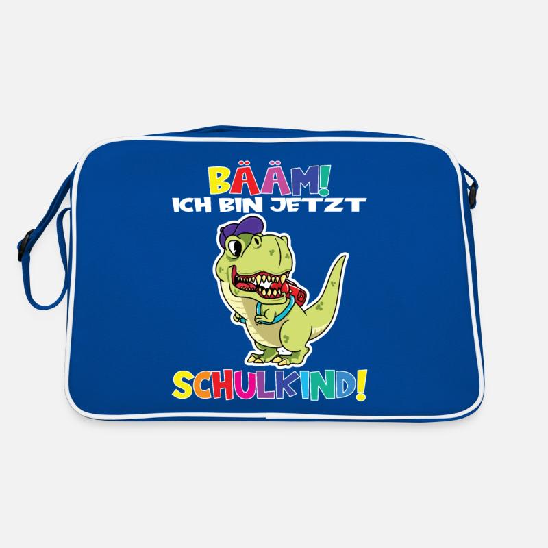 Bääm! Ich Bin Jetzt Schulkind Einschulung Retro Tasche