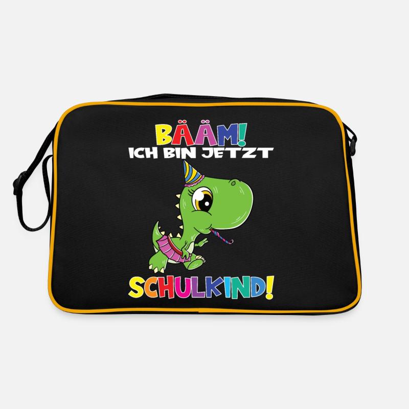 Bääm! Ich Bin Jetzt Schulkind Einschulung Retro Tasche