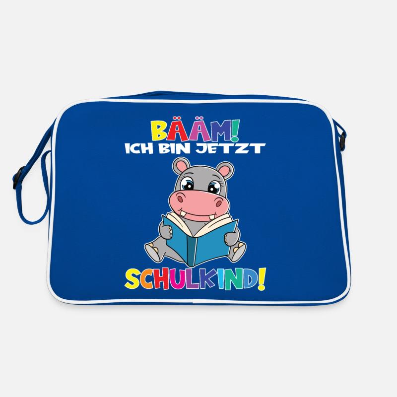 Bääm! Ich Bin Jetzt Schulkind Einschulung Retro Tasche
