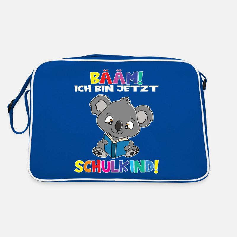 Bääm! Ich Bin Jetzt Schulkind Einschulung Retro Tasche