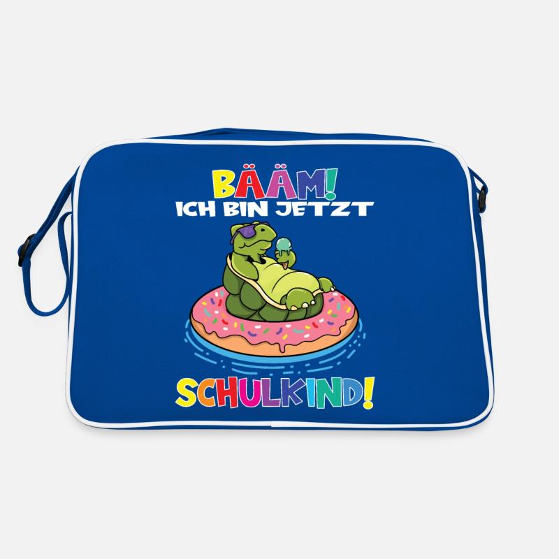 Bääm! Ich Bin Jetzt Schulkind Einschulung Retro Tasche