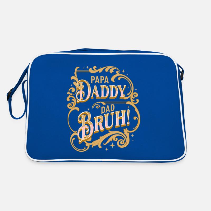 Papa Daddy Dad Bruh Sac Retro