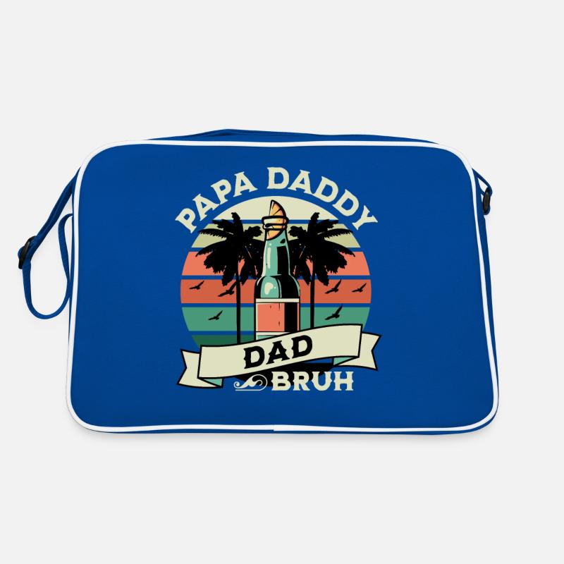 Papa Daddy Dad Bruh Sac Retro