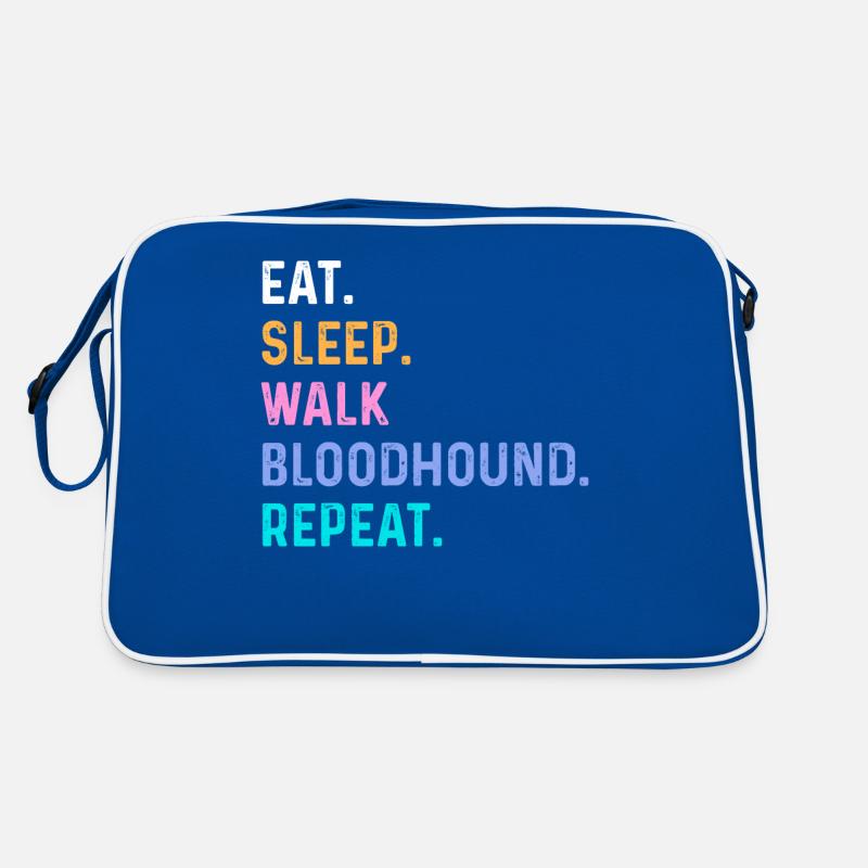 Manger Sleep Walk Bloodhound Répéter Sac Retro