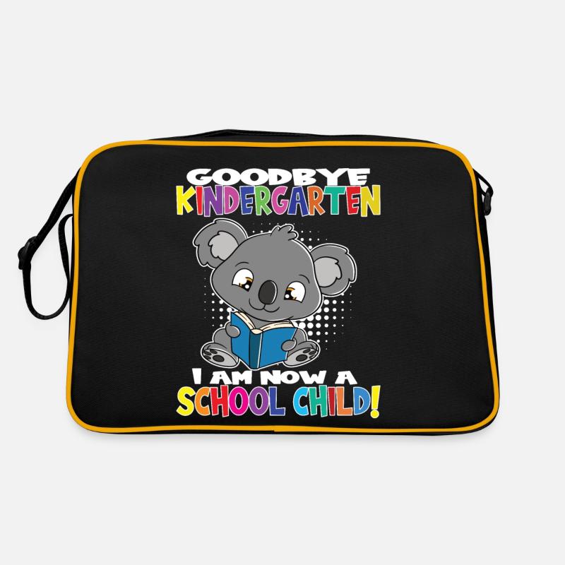 Goodbye Kindergarten I Am A Schoolchild Now! Retro Tasche
