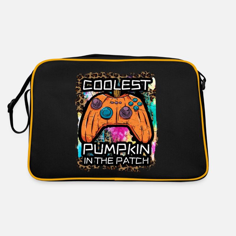 The Coolest Pumpkin in the Patch Gamer Retro Bag