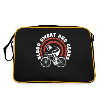 Sang, sueur et engrenages Vtt VTT - Sac Retro - noir/or - Dos