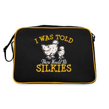 On m’a dit qu’il y aurait des Silkies Funny Silkie Chic - Sac Retro - noir/or - Dos