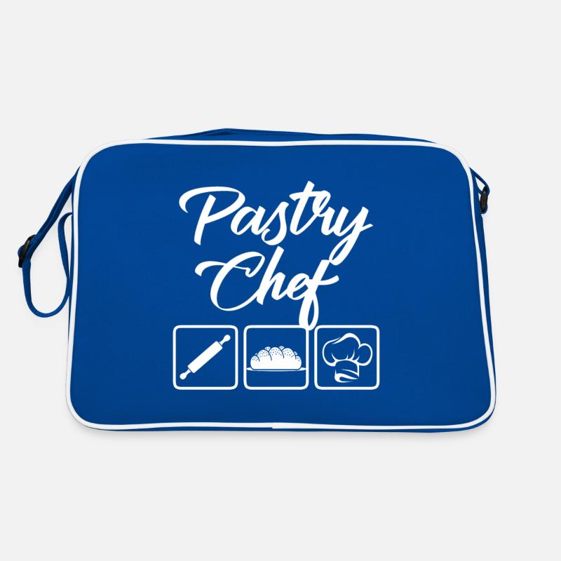 Awesome Pastry Chef Cool Baking T-Shirt Present Retro Tasche