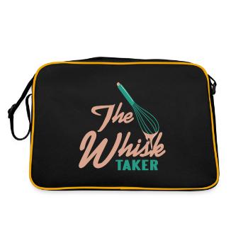 Le t-shirt Whisk Taker Awesome Funny Baking - Sac Retro - noir/or - Dos