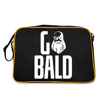 Bald Cool Sunglasses - Retro Bag - black/gold - Back