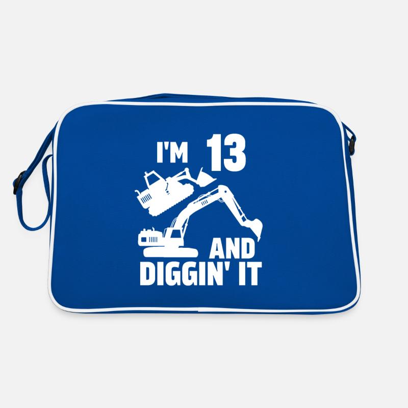 Ich bin 13 und Diggin' It Retro Tasche