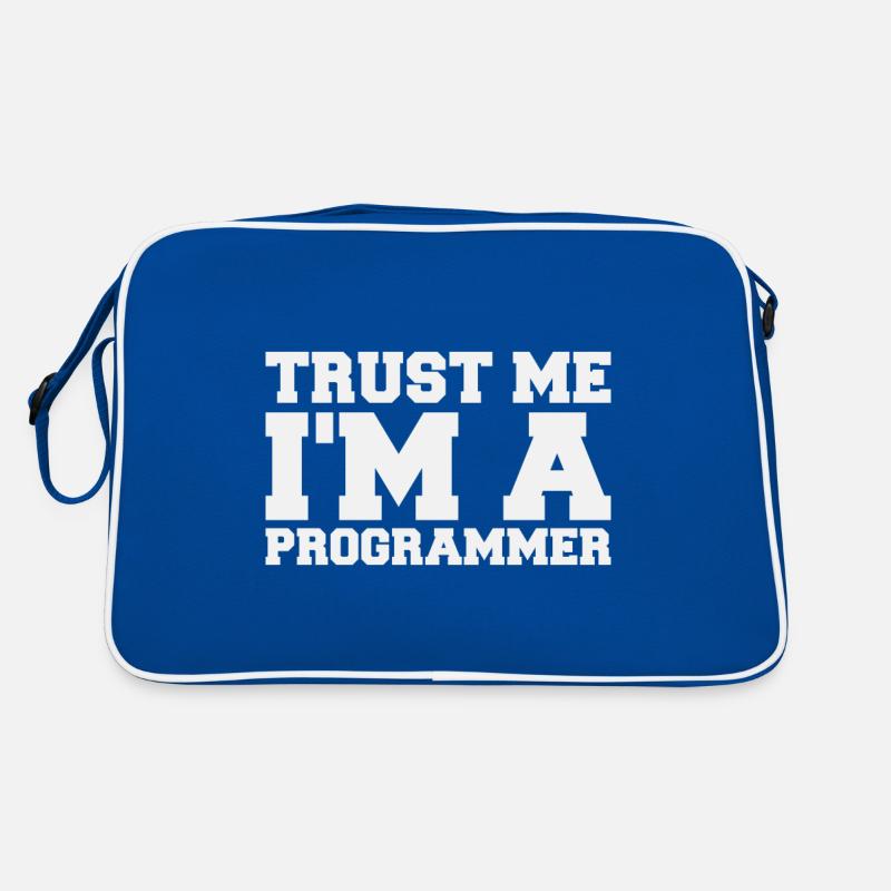 Croyez-moi, je suis un programmeur Citation drôle Sac Retro
