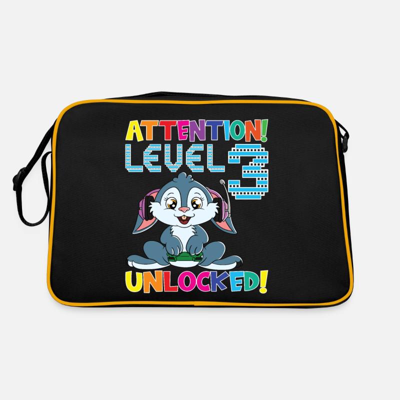 Niveau 3 Anniversaire de jeu débloqué Sac Retro