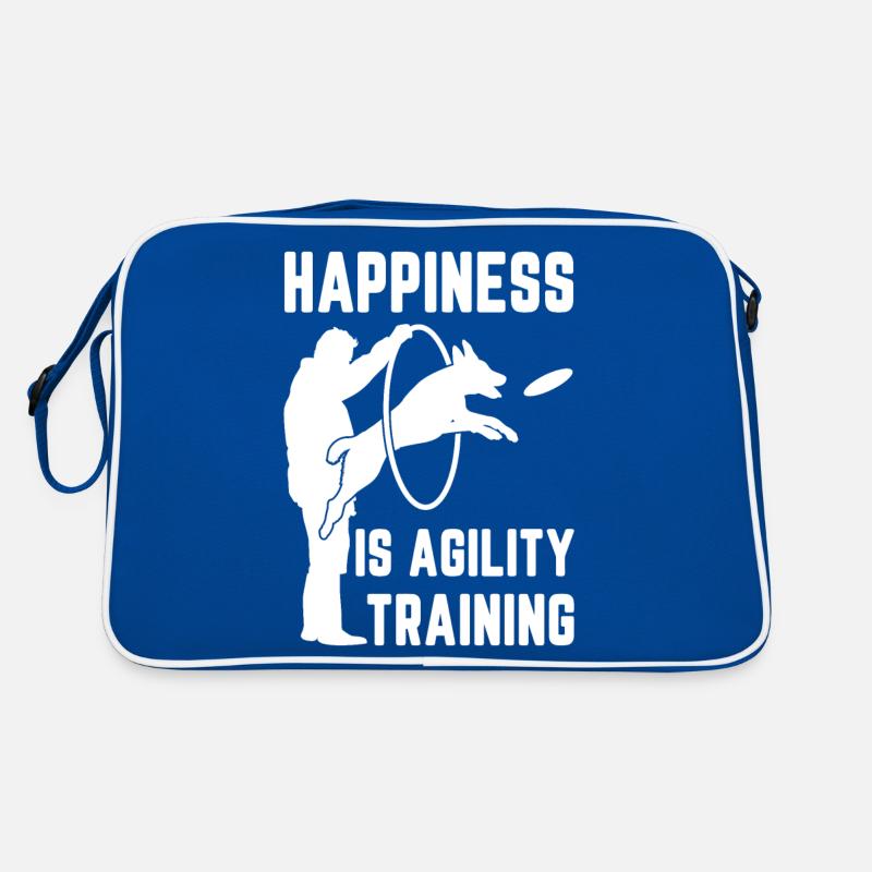 Happiness Is Agility Training Retro Bag
