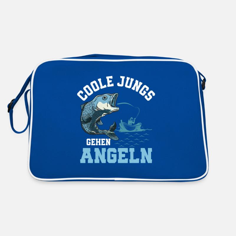 Les gars cool vont à la pêche Pêcheur Pêcheur Pêcheur Sac Retro
