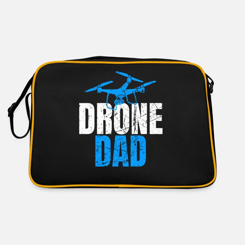 Drone Dad Drone Pilot Drone Operator Retro Bag