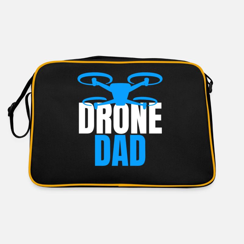 Drone Dad Drone Pilot Drone Operator Retro Bag