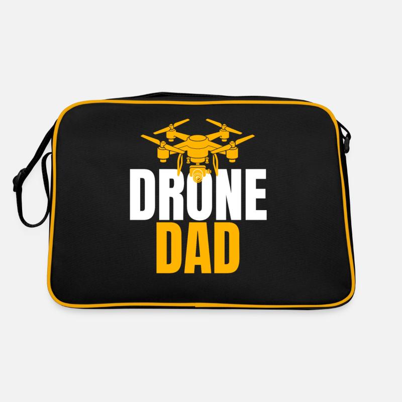 Drone Dad Drone Pilot Drone Operator Retro Bag