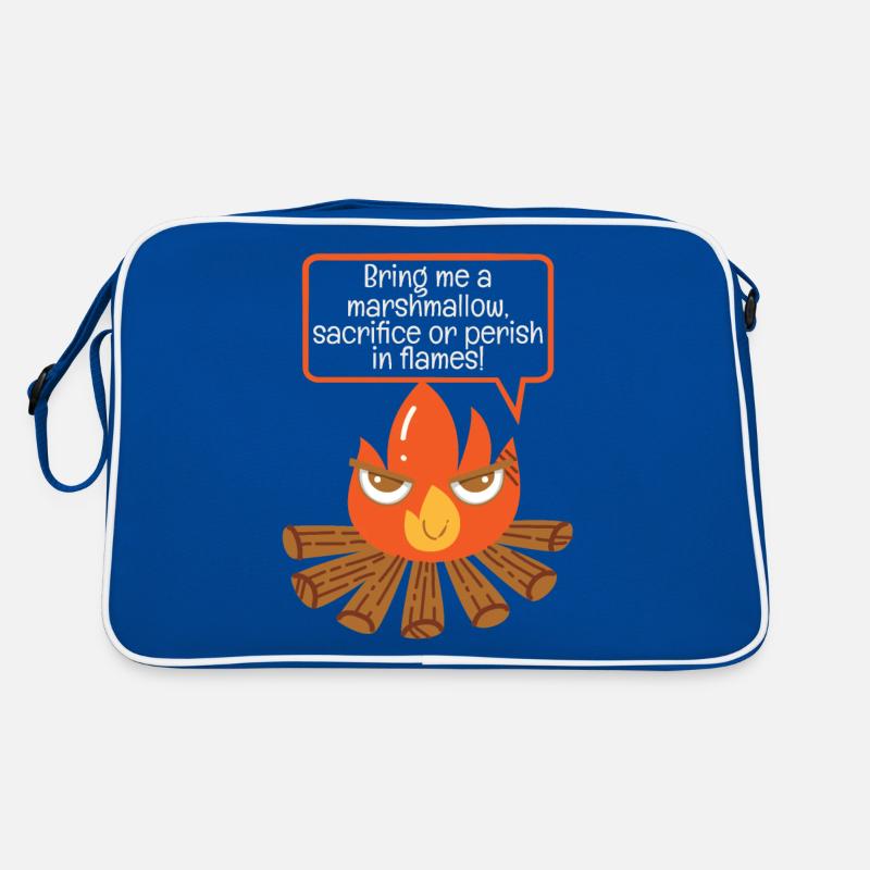 Bring Me A Marshmallow Campfire Humor Retro Bag