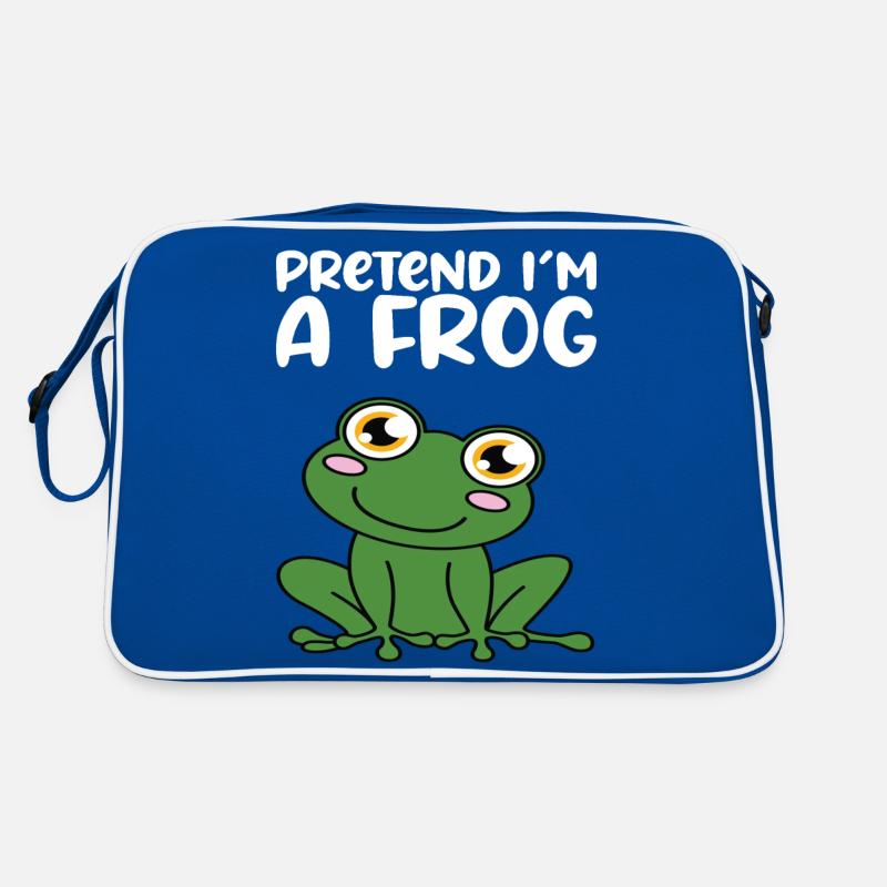 Pretend I'm a frog Retro Bag