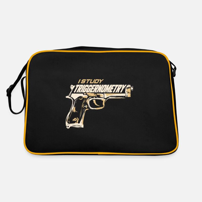 I Study Triggernometry - women and men Retro Tasche