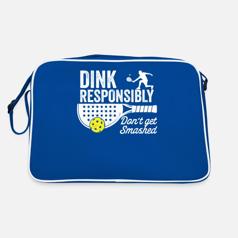 Dink de manière responsable ne s’amuse pas à faire du paddleball Sac Retro