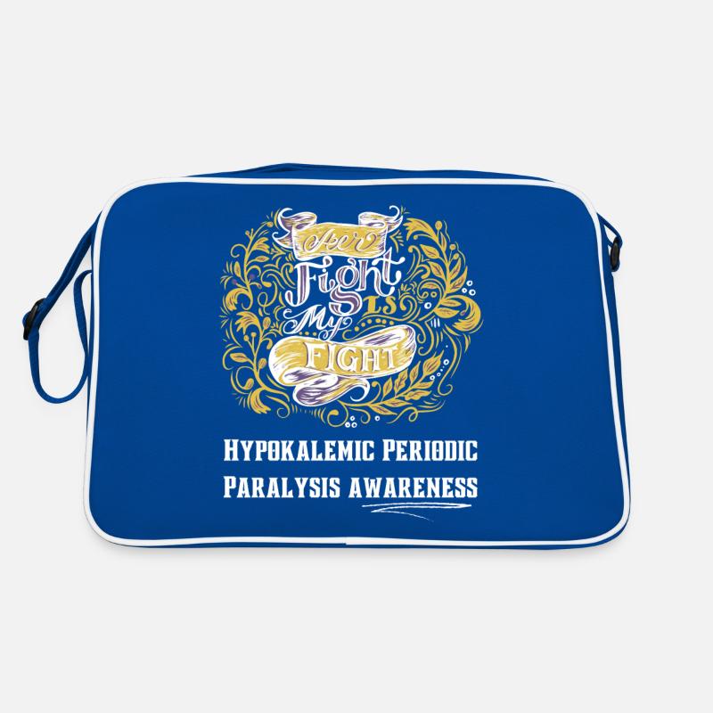 Bekämpfung der hypokaliämischen periodischen Lähmung Bewusstsein Retro Tasche