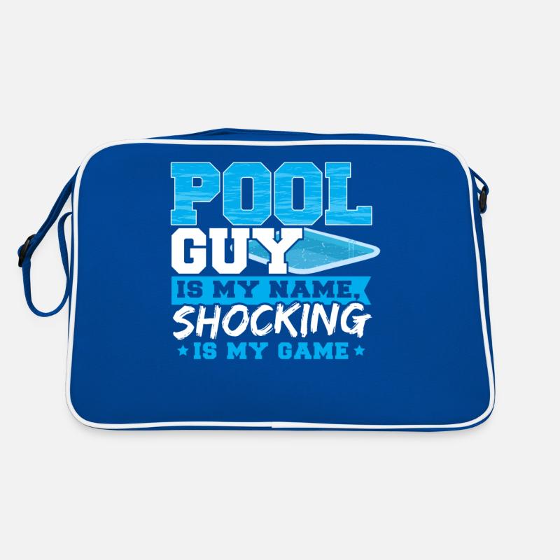 Pool Guy Design pour un garçon de piscine Sac Retro