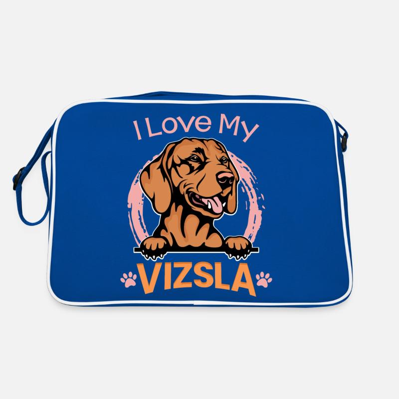 J’aime mon Vizsla Sac Retro