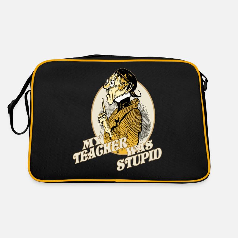 Max und Moritz Lehrer Lämpel Retro Tasche
