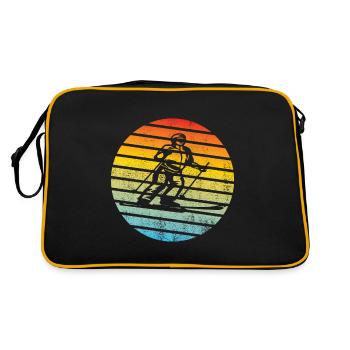 Skiers Cross-country skiing Skiing Winter sports Skiing - Retro Bag - black/gold - Back