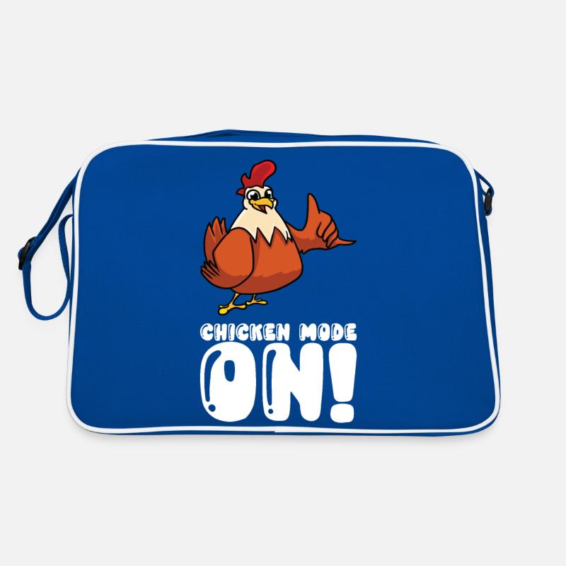 Chicken Mode On Retro Tasche