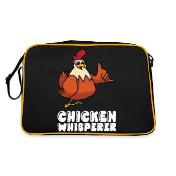Chuchoteur de poulet - Sac Retro - noir/or - Dos