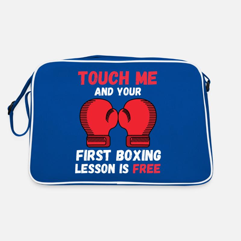 TouchEz-moi et votre première leçon de boxe est gratuite Sac Retro
