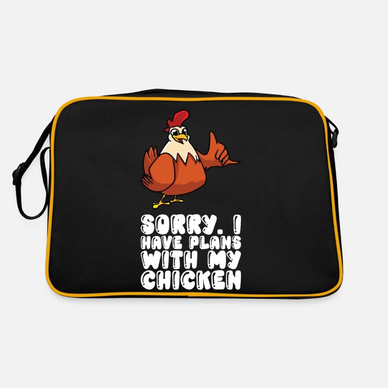 Désolé, j’ai des projets avec mon poulet Sac Retro
