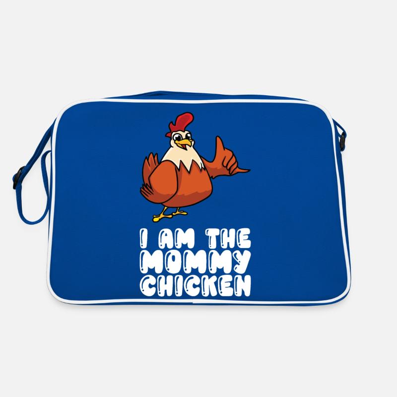 Ich Bin Das Mutterhuhn Retro Tasche
