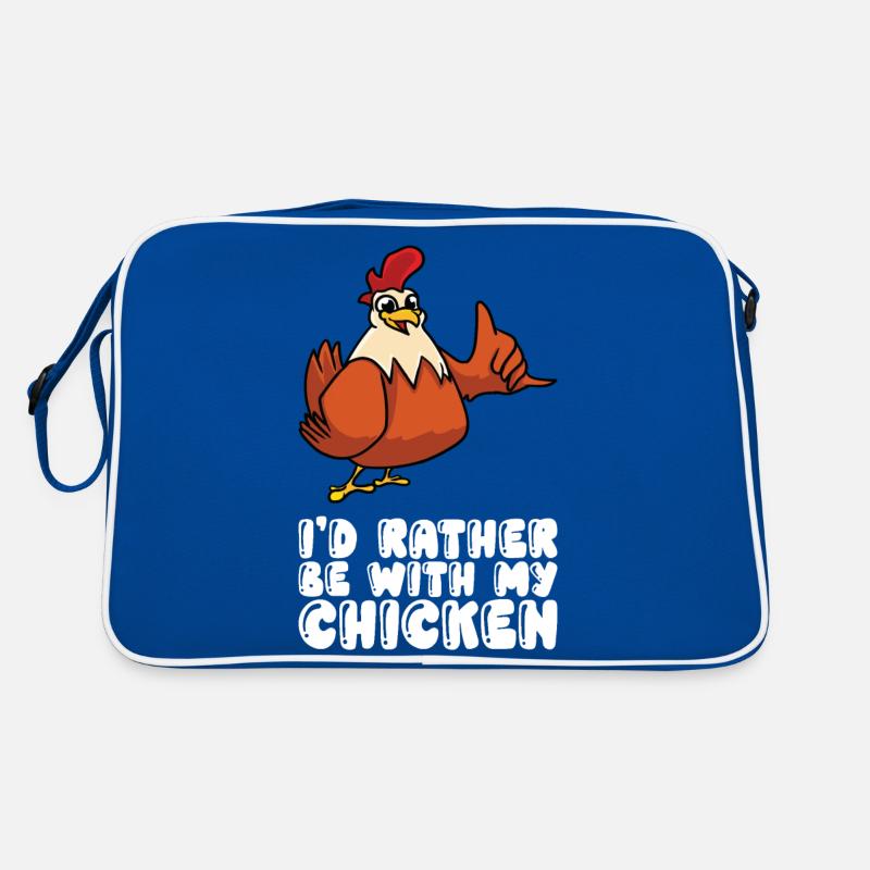 Je suis mieux avec mon poulet Sac Retro