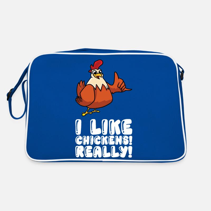J’aime beaucoup les poulets Sac Retro