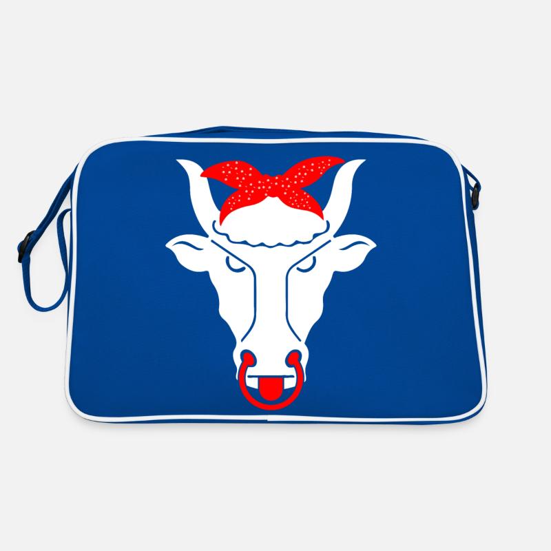 Schweizer Kuh Retro Tasche